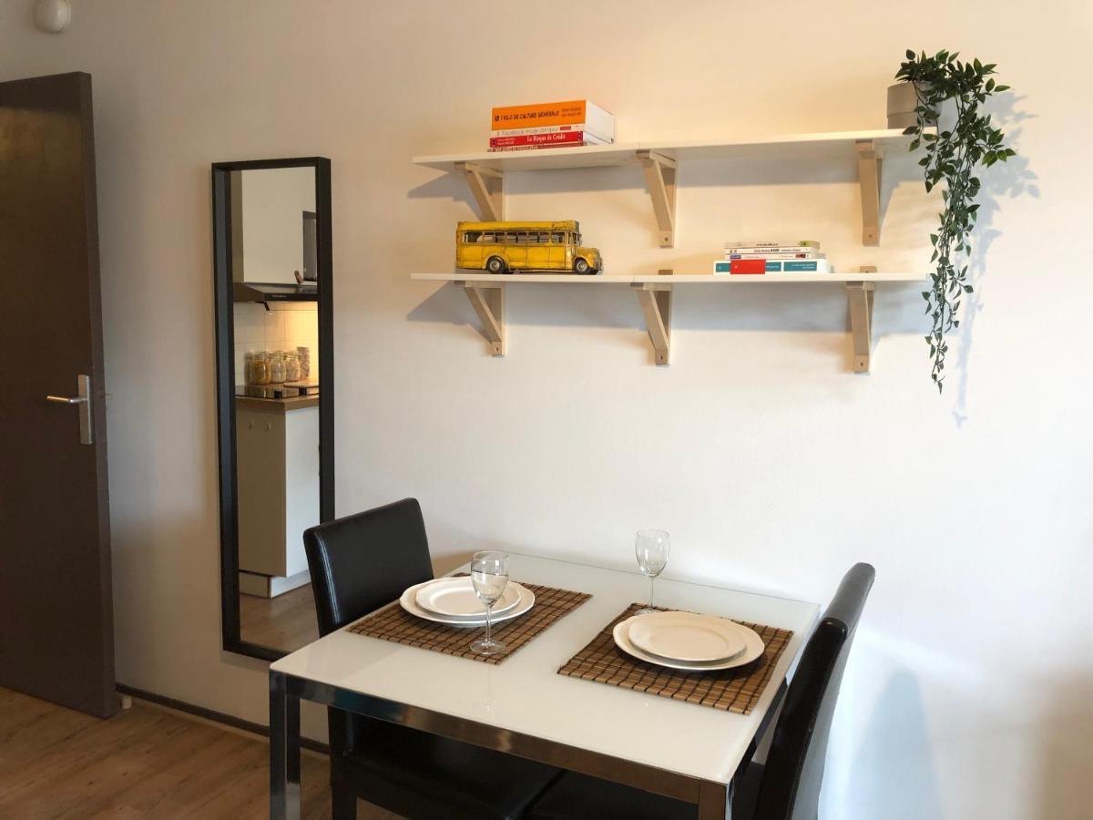 Studio Avec Balcon & Parking Gratuit - Tours Gare Экстерьер фото