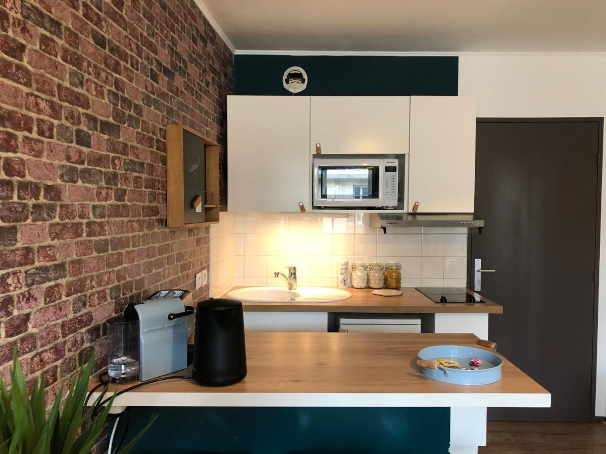 Studio Avec Balcon & Parking Gratuit - Tours Gare Экстерьер фото